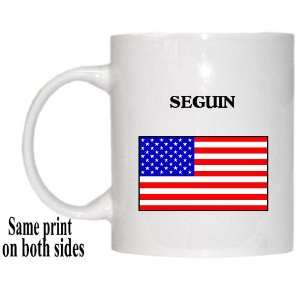  US Flag   Seguin, Texas (TX) Mug 