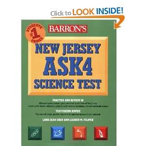  New Jersey ASK4 Science Test (Barrons New Jersey Ask4 