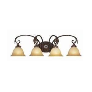 World Imports WI8109258 Oxide Bronze Medici Collection Tuscan 4 Light 