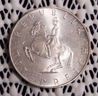 1968 AUSTRIA 5 SCHILLING COIN UNCIRCULATED  
