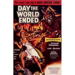  Vintage Movie Poster Day the World Ended