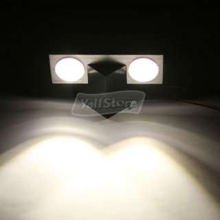 2W 2 LED Decorative White Light AC 85~265V Wall Lamp NEW  