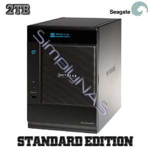   ReadyNAS PRO 6 4TB   2 x 2TB Seagate Standard Edition Electronics