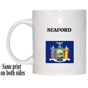    US State Flag   SEAFORD, New York (NY) Mug 