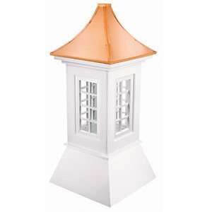   Winchester Vinyl Castle Cupola with Copper Rooftop 