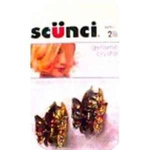  Scunci Jeweled Butterfly Claw Clip,2 count (3 Pack 