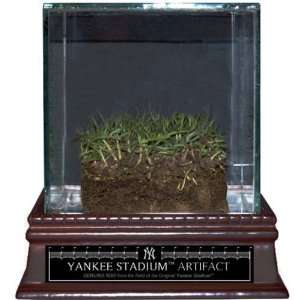 Yankee Stadium Freeze Dried Grass Sod with Glass Display 