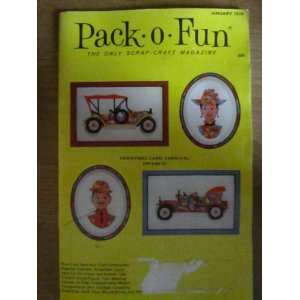  Pack o Fun Scrap Craft Magazine January 1974 Everything 