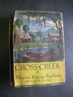 1942 CROSS CREEK, A Marjorie Kinnan Rawlings Book  