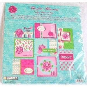  Blissful Blossoms Card Making Kit   Makes 8 Cards Arts 