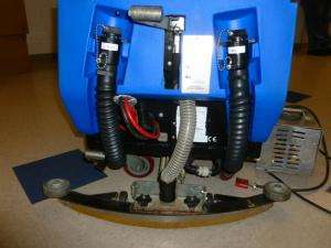 Clarke Vision V26 Battery Run Rotary Auto Floor Scrubber with 24 Volt 