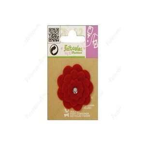  Feltables Fashion Embellishment Cutie Poppy Red (Pack of 3 