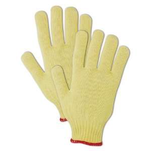 Magid CutMaster 93BKV Kevlar/Cotton Glove, Size 7 (Pack of 12 Pairs 