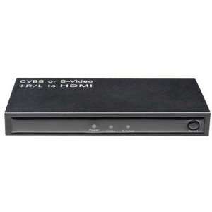  CVBS or S Video + R/L to HDMI converter Electronics