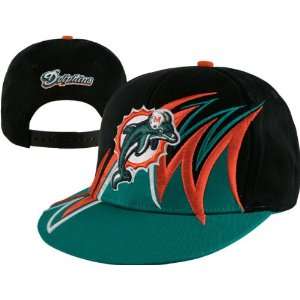  Miami Dolphins NFL Slash Snapback Hat
