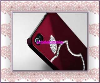   Diamond Crystal Hard Case Cover For All iphone 4 4G 4S Film  