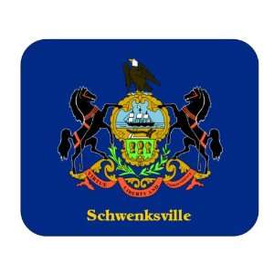  US State Flag   Schwenksville, Pennsylvania (PA) Mouse Pad 