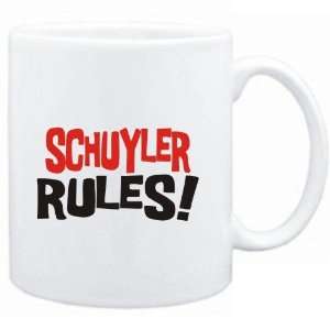    Mug White  Schuyler rules  Male Names