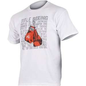  TITLE Boxing Terms Mens Tee