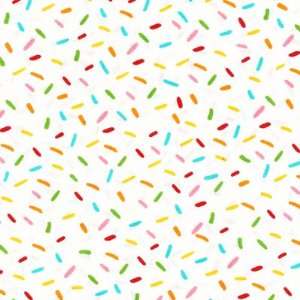   Blank Quilting BTR 6458 WHITE, candy sprinkles Arts, Crafts & Sewing