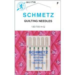  Schmetz Quilt Machine Needles Size 14/90, 5 Pack Arts 