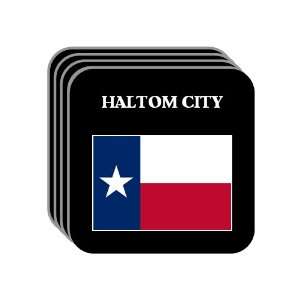  US State Flag   HALTOM CITY, Texas (TX) Set of 4 Mini 