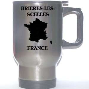  France   BRIERES LES SCELLES Stainless Steel Mug 