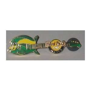  Hard Rock Cafe Pin 24822 Malta Fish Guitar II Everything 
