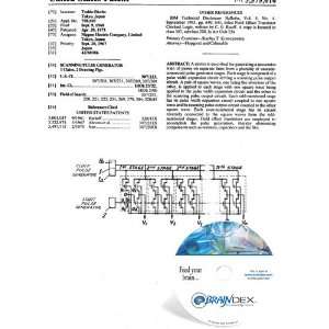  NEW Patent CD for SCANNING PULSE GENERATOR Everything 