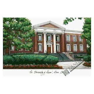   Campus Images OH983 University of Akron Lithograph