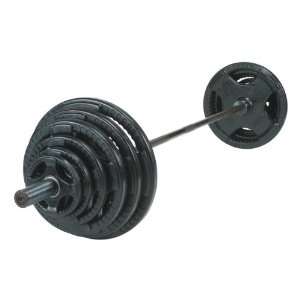  Rubber Grip Olympic Set 400 lbs