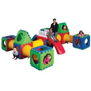   Childhood Resources 58 Pc. Grand Cube Play with Slide