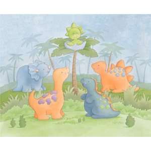  Cute A Saurus Wall Mural