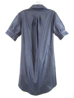 CYNTHIA ROWLEY Navy Classic Short Sleeved Dress Size M  