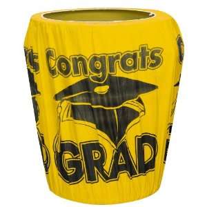   Congrats Grad Graduation Trash Can Cover Party Supplies Toys & Games