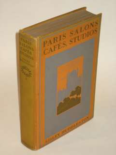 Sisley Huddleston PARIS SALONS, CAFES, STUDIOS 1928  