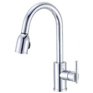  Danze Parma Single Handle Pull Down Kitchen Faucet D457058 