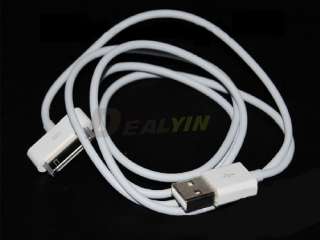 2in1 Wall Charger adapter + USB data Cable for iPod Touch iPhone 3 4 