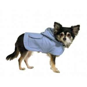 Pastel Hooded Raincoat (Blue, Size 12) 