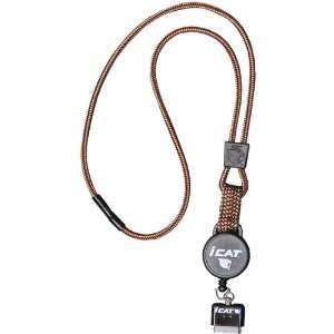   Reel Neck It Lanyard With Retractable Reel Leash [dark Brown & Brown