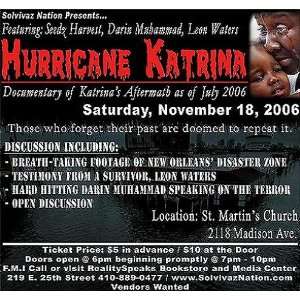 Darrin Muhammad  Hurricane Katrina Update (2006) CD 