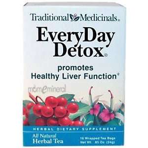 Traditional Medicinals EveryDay Detox, 0.85 oz (24 g), 16 Wrapped Tea 