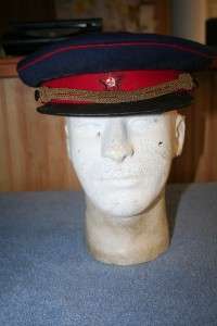 WW2 POST WWII RUSSIAN NKVD / MVD UNKNOWN FLAT BRIM VISOR HAT CAP 
