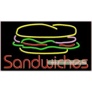 Sandwiches Neon Sign Grocery & Gourmet Food