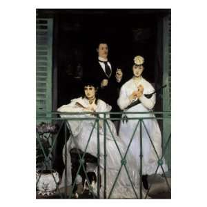  The Balcony Giclee Poster Print by Édouard Manet, 9x12 