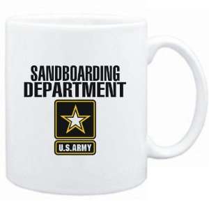  Mug White  Sandboarding DEPARTMENT / U.S. ARMY  Sports 