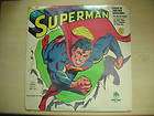 PeterPan Record/DC Comic SUPERMAN AdventuresLP 1975 NEW