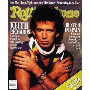  Rolling Stone Cover of Keith Richards by Albert Watson 