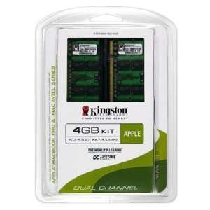    Kingston 4GB (2 x 2GB) DDR2 667 (PC2 5300) Dual Electronics