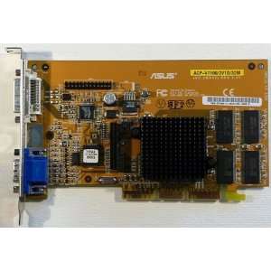 ASUS AGP V7100/2V1D/32M Video Card